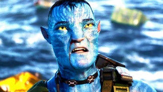 Новый кадр из «Аватара 3»: напряжённая встреча Куорича и Спайдера