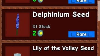 Как получить Дельфиниум в Grow a Garden