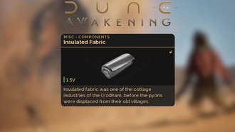 Где найти изолированную ткань в Dune Awakening