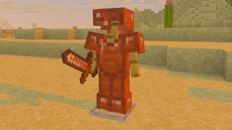 Как скрафтить медное снаряжение в Minecraft