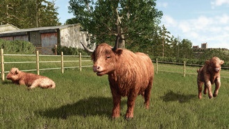 Farming Simulator 25 получил крупное дополнение Highlands Fishing