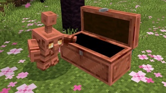 Minecraft возвращает медного голема после голосования за мобов