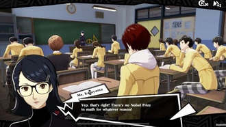 Все ответы на вопросы в классе в Persona 5: The Phantom X