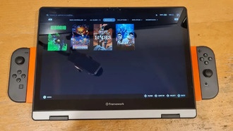 Энтузиаст превратил ноутбук Framework 12 в гибрид с контроллерами Nintendo Joy-Con