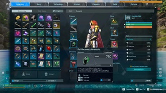 Как лечить палов в Palworld: создание и использование лечебных гранат