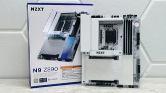 NZXT N9 Z890 — стильная материнская плата с яркой RGB-подсветкой и мощным функционалом