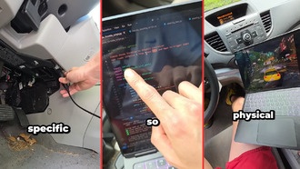 Геймер превратил Honda CR-V 2012 года в контроллер для Need for Speed Underground