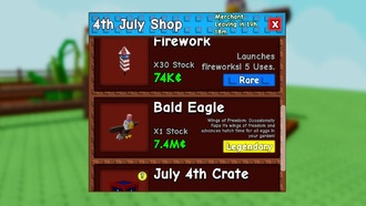 Как получить белоголового орлана в Grow a Garden