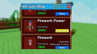 Как получить цветок «Фейерверк» в Grow a Garden