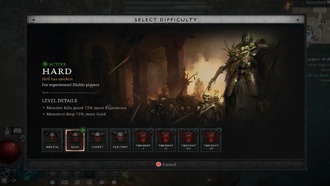 Как работает сложность в Diablo 4