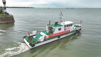 Первое в мире судно на чистом аммиаке совершило пробный рейс в Китае