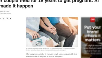 Впервые в мире: мужчина с азооспермией стал отцом благодаря ИИ, нашедшему «невидимые» сперматозоиды