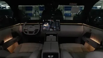 Первый взгляд на интерьер L90 от NIO: минимализм с одной сенсорной панелью