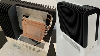 Необычный мини-ПК с пассивным охлаждением для материнских плат Framework и AMD Strix Halo