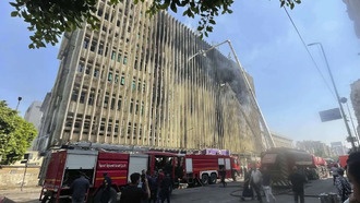 Пожар в телекоммуникационном центре Каира вызвал массовые перебои в работе сетей