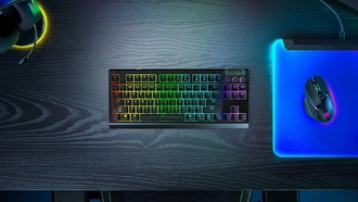 Razer представила компактную игровую клавиатуру BlackWidow V4 Tenkeyless Hyperspeed