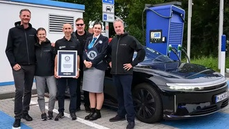 Lucid Air Grand Touring установил новый мировой рекорд дальности пробега электромобиля — 1205 км