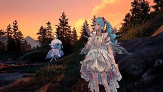 Где найти наряд «Голубые слёзы» в Infinity Nikki