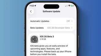iOS 26 beta3: новые обои, улучшенный дизайн Liquid Glass и удобства для iPad