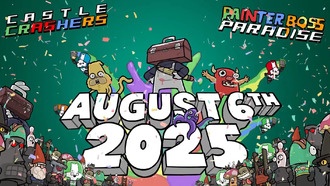 Castle Crashers получит DLC «Painter Boss Paradise» 6 августа
