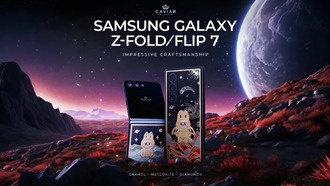 Luxury-бренд Caviar представил эксклюзивные версии Samsung Galaxy Z Fold 7 и Z Flip 7 за $10 000+