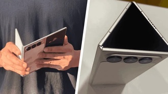 TECNO представила концепт складного смартфона с тройным изгибом экрана