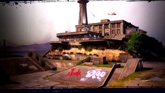 Все цели, про-цели и коллекционные предметы на Алькатрасе в THPS 3+4