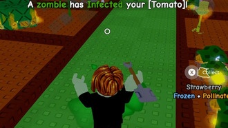 Мутация «Заражение» и событие «Зомби-вторжение» в Grow a Garden