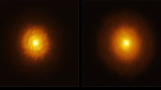 Астрономы обнаружили гигантскую экзопланету в протопланетном диске молодой звезды
