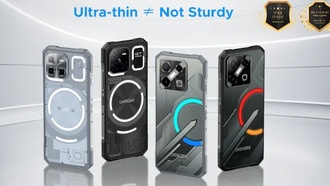 DOOGEE представила серию Blade GT — первые ультратонкие защищённые смартфоны с RGB-подсветкой