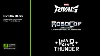 NVIDIA DLSS 4 с Multi Frame Generation появился в Marvel Rivals, War Thunder и RoboCop: Rogue City
