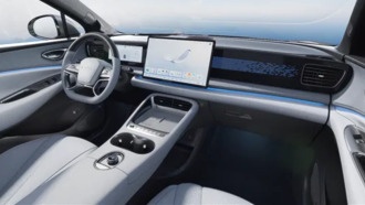 BYD представила интерьер новой модели SUV Seal 06 в китайском стиле