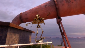 THPS 3+4: Как выполнить Nosegrind вокруг ревуна (Алькатрас)