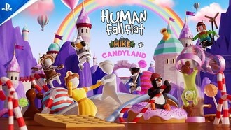 Human: Fall Flat получила новый уровень Candyland