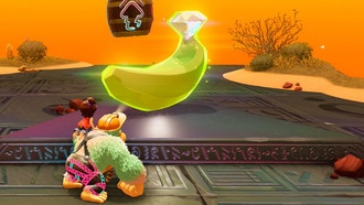 Как найти скрытый бананадиум в пещере Thorny Blast в Donkey Kong Bananza