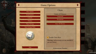 Как использовать читы в Stronghold Crusader: Definitive Edition