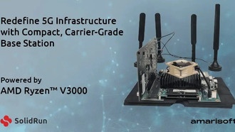 SolidRun и Amarisoft представили компактные 5G-базовые станции на платформе x86