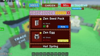 Как получить Zen Egg и питомцев в Grow a Garden