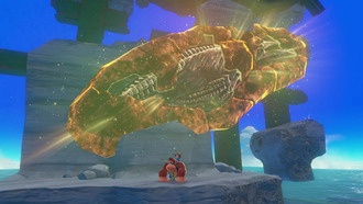 Как получить окаменелость кита в Lagoon Layer в Donkey Kong Bananza