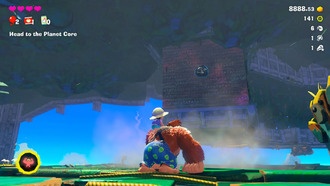 Как использовать сонар в Donkey Kong Bananza