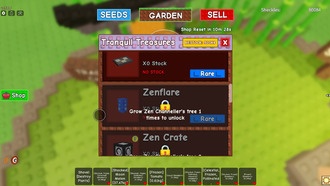 Как получить Zenflare в Grow a Garden и его стоимость