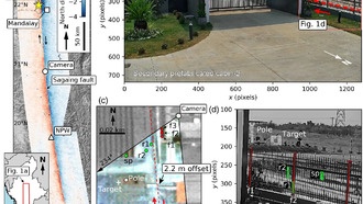 Видео с камер наблюдения зафиксировало изгиб разлома во время землетрясения в Мьянме