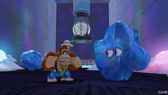 Где найти все бананы в испытании «Быстрое мороженое» в Donkey Kong Bananza