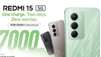 Xiaomi Redmi 15 5G: бюджетный смартфон с мощной батареей и 144 Гц экраном