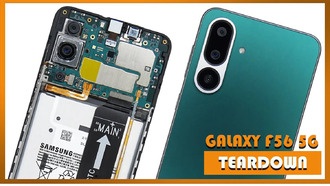 Samsung Galaxy F56 показал высокую ремонтопригодность в ходе разборки