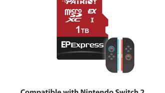 Patriot Memory представила microSD-карту EP Express для Nintendo Switch 2