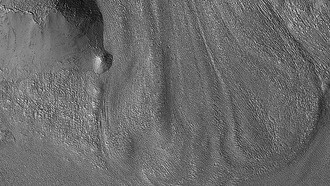 Ледники на Марсе оказались почти чистыми: более 80% льда