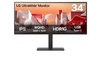 LG представила в Японии изогнутый монитор 34BA75QE-B с поддержкой USB-C и KVM