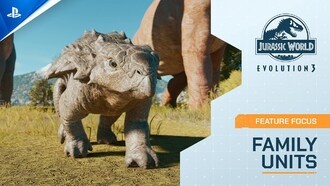 Jurassic World Evolution 3 представила систему семейных групп динозавров