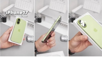 iPhone 17 в зеленом цвете: утечки о дизайне и характеристиках